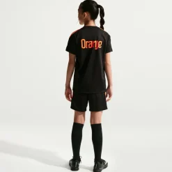 Nike Nederland Strike Trainingsshirt 2026-2028 Kids Zwart Oranje