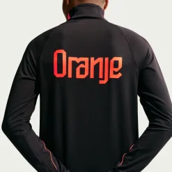 Nike Nederland Strike Trainingspak 1/4-Zip 2026-2028 Zwart Oranje
