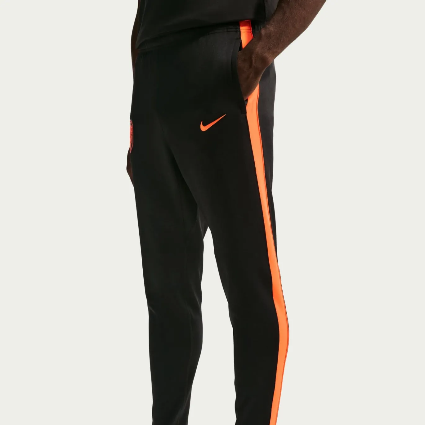 Nike Nederland Strike Trainingspak Full-Zip 2026-2028 Zwart Oranje