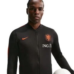 Nike Nederland Strike Trainingspak Full-Zip 2026-2028 Zwart Oranje