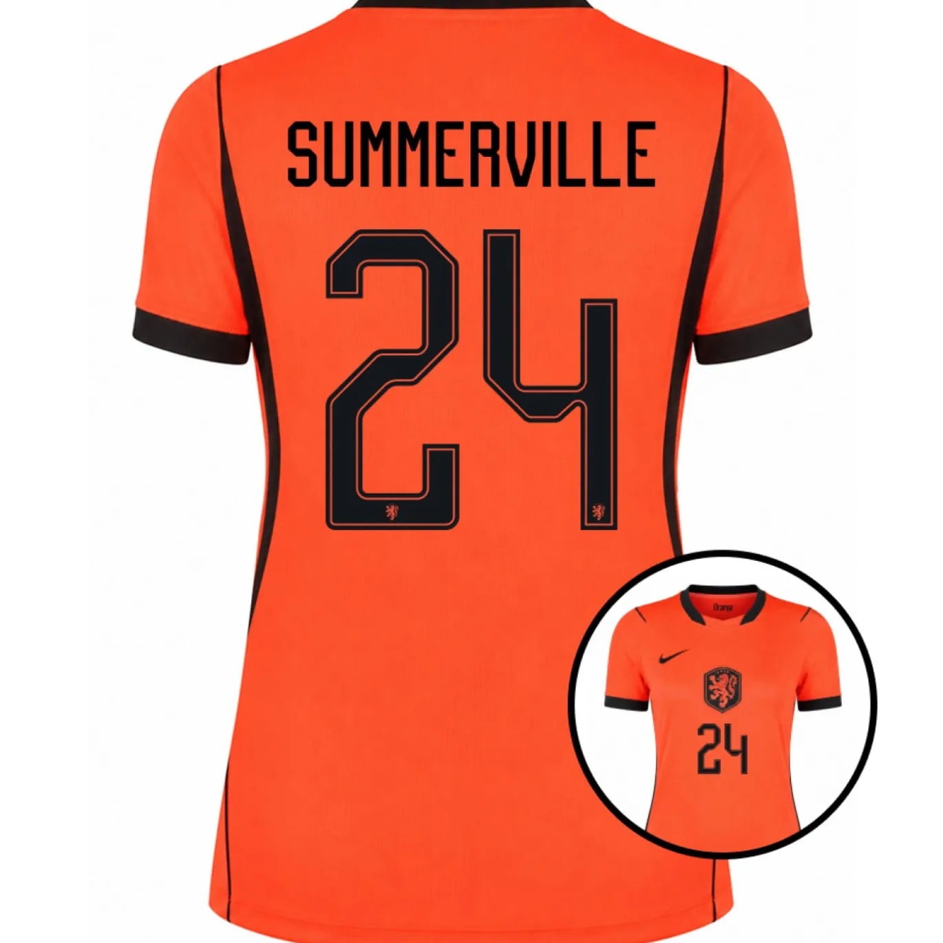 Nike Nederland Summerville 24 Thuisshirt 2026-2028 Dames