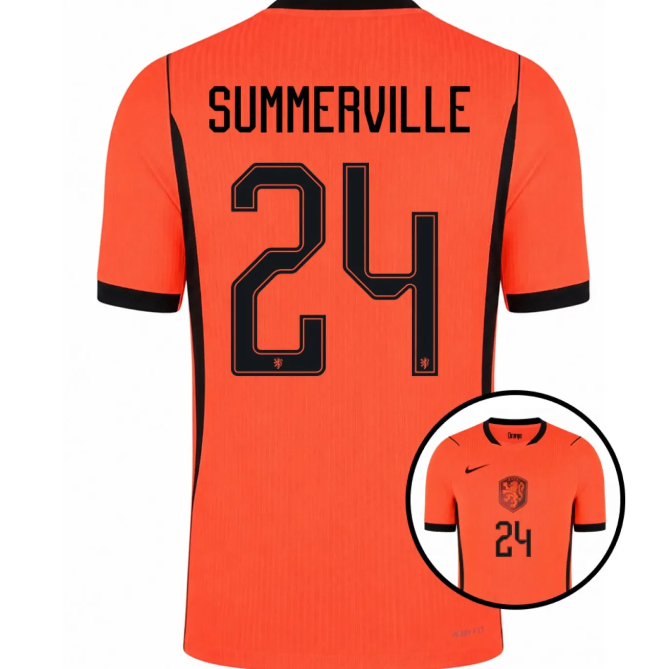 Nike Nederland Summerville 24 Thuisshirt Authentic 2026-2028