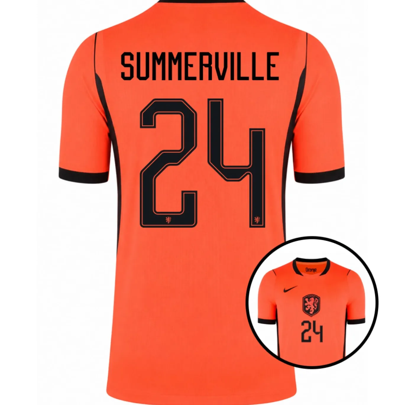 Nike Nederland Summerville 24 Thuisshirt 2026-2028
