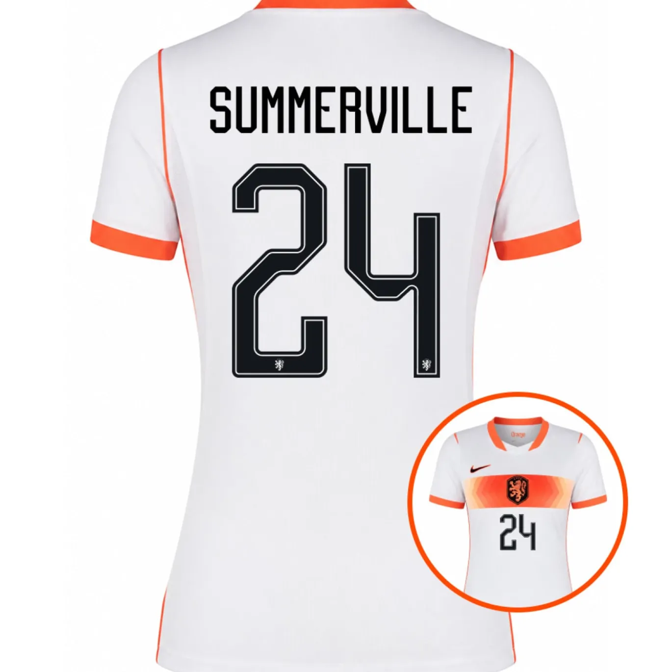 Nike Nederland Summerville 24 Uitshirt 2026-2028 Dames