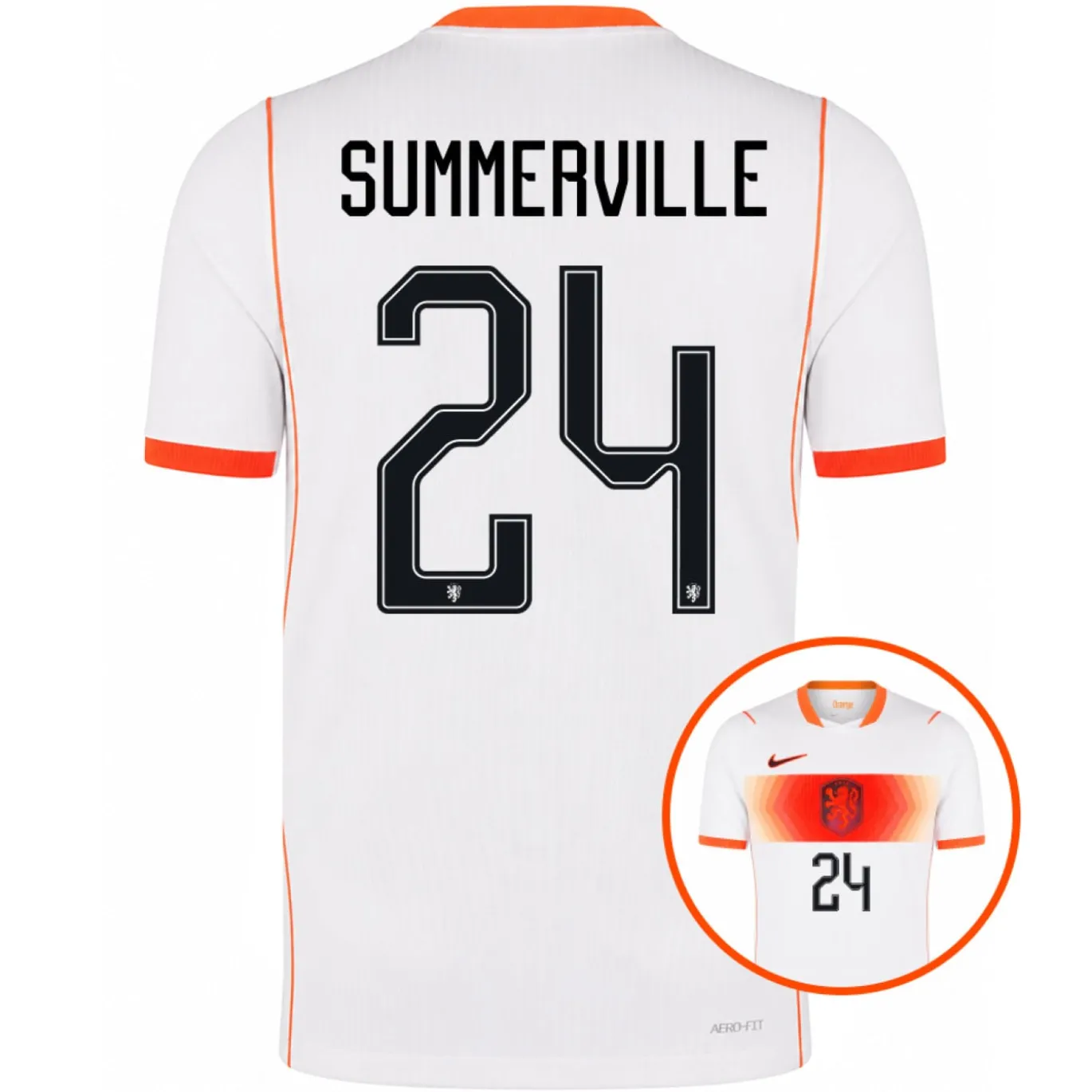 Nike Nederland Summerville 24 Uitshirt Authentic 2026-2028