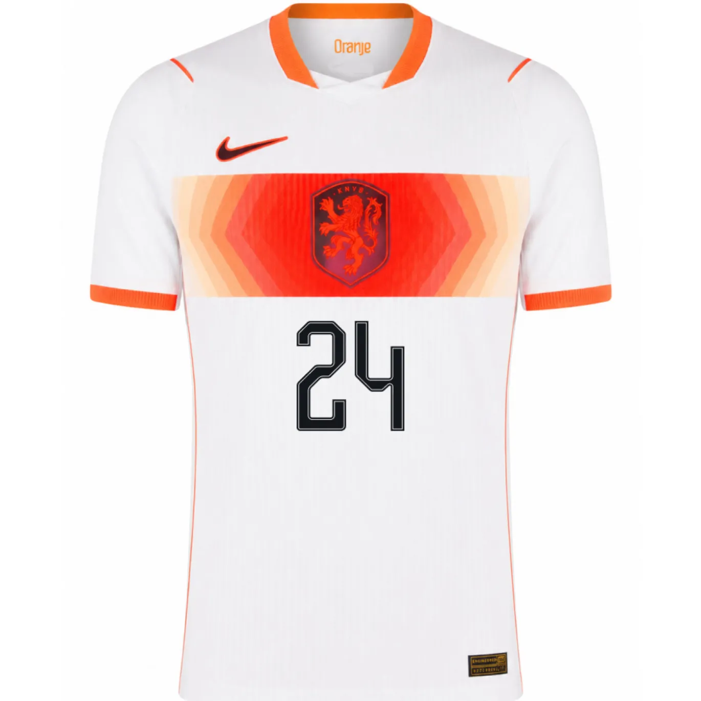 Nike Nederland Summerville 24 Uitshirt Authentic 2026-2028
