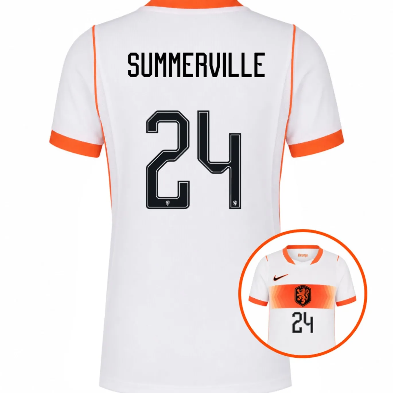 Nike Nederland Summerville 24 Uitshirt 2026-2028 Kids