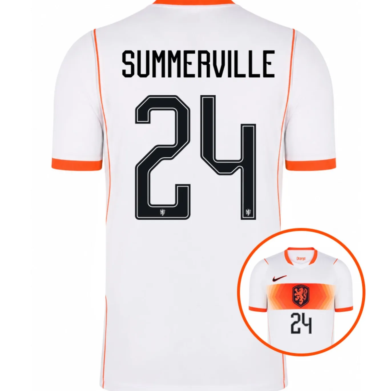 Nike Nederland Summerville 24 Uitshirt 2026-2028