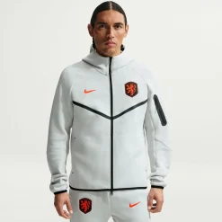 Nike Nederland Tech Fleece Vest 2026-2028 Lichtgrijs Zwart Feloranje