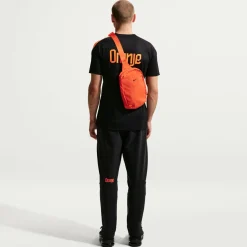 Nike Nederland Tech Woven Trainingsbroek 2026-2028 Zwart Oranje