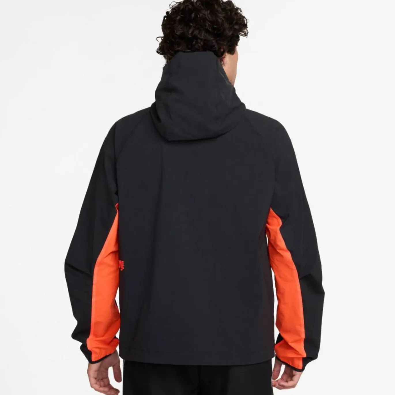 Nike Nederland Tech Woven Trainingspak 2026-2028 Zwart Oranje