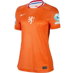 Nike Nederland Thuisshirt OranjeLeeuwinnen 2025-2027 Dames + EK 2025 Badges