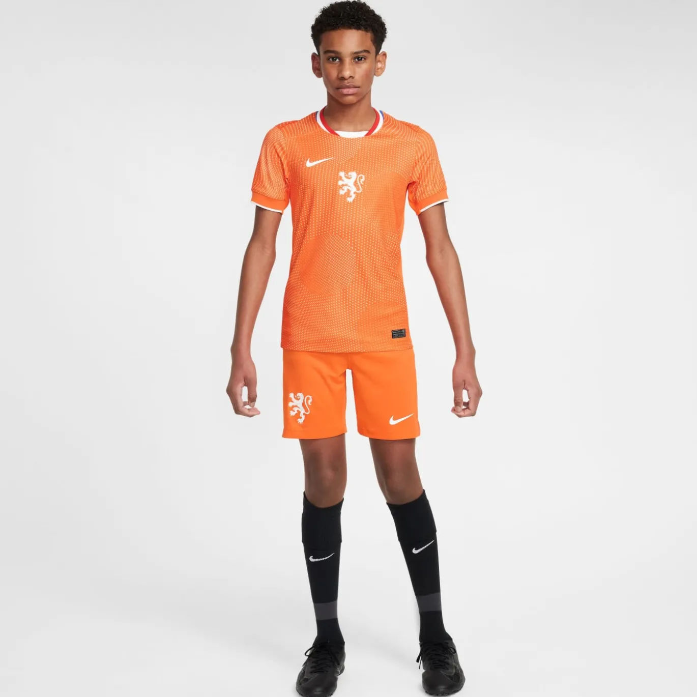 Nike Nederland Thuisshirt OranjeLeeuwinnen 2025-2027 Kids