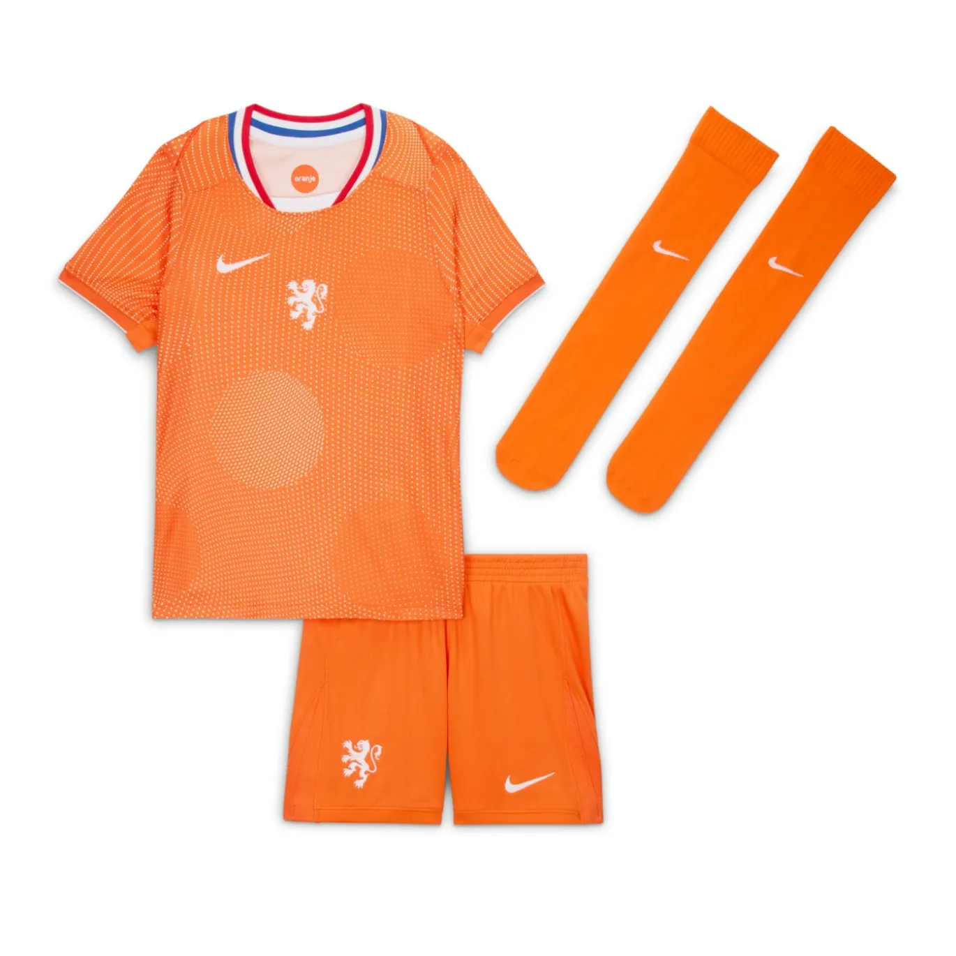 Nike Nederland Thuistenue OranjeLeeuwinnen 2025-2027 Kleuters/Kids