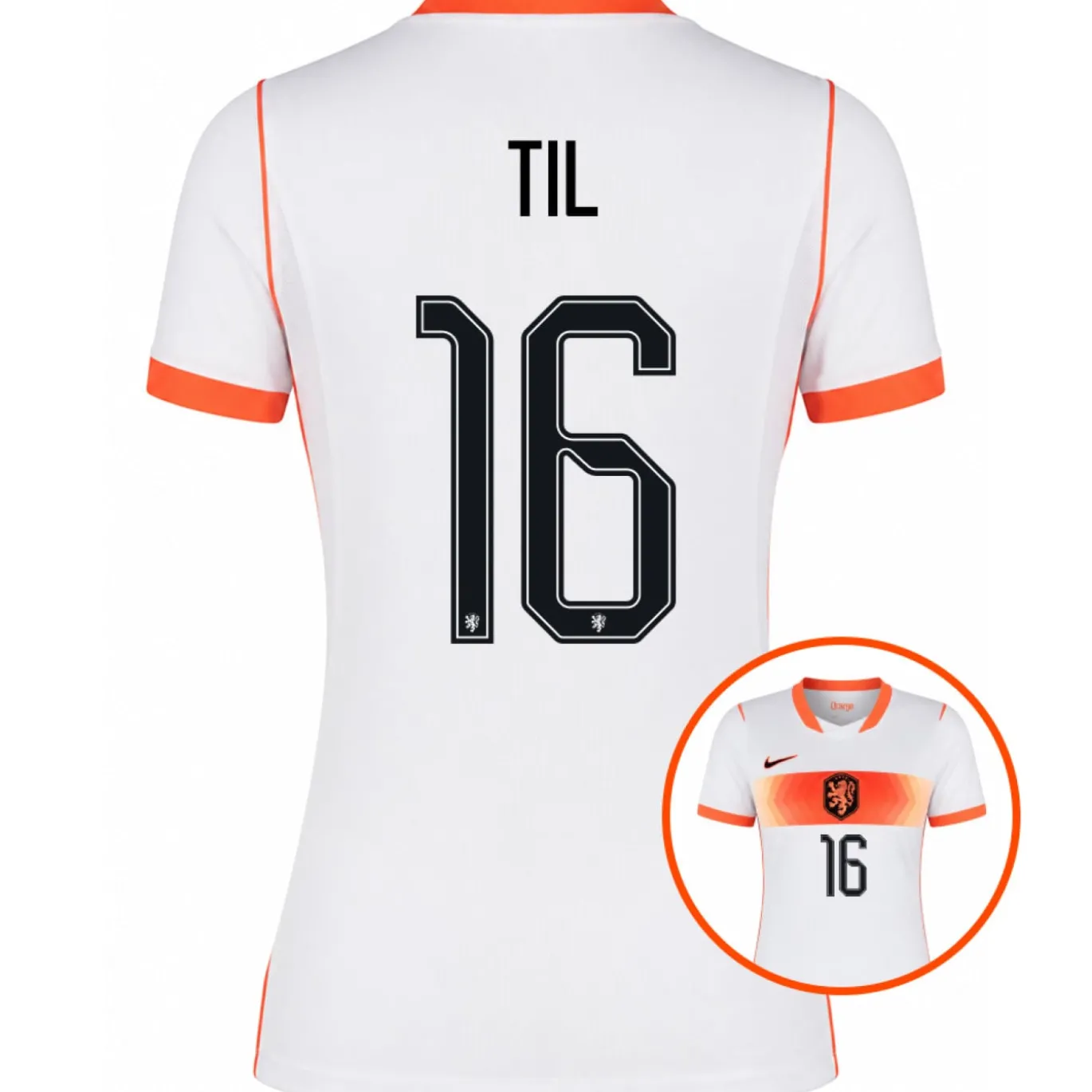 Nike Nederland Til 16 Uitshirt 2026-2028 Dames