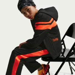 Nike Nederland Trainingspak Full-Zip 2026-2028 Kids Zwart Oranje