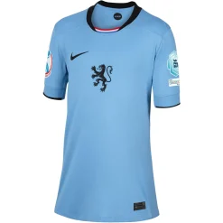 Nike Nederland Uitshirt OranjeLeeuwinnen 2025-2027 Kids + EK 2025 Badges