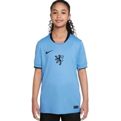 Nike Nederland Uitshirt OranjeLeeuwinnen 2025-2027 Kids + EK 2025 Badges