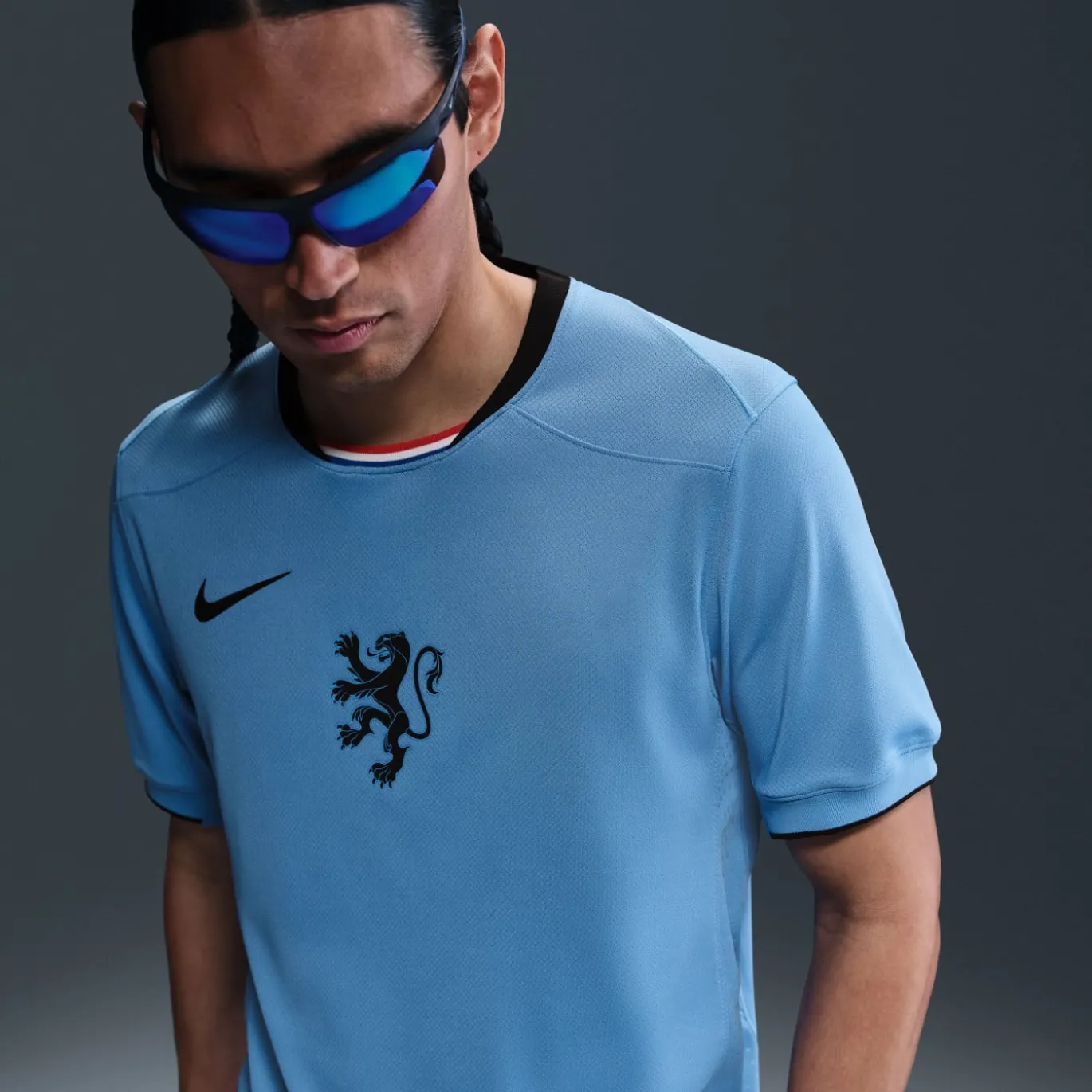 Nike Nederland Uitshirt OranjeLeeuwinnen 2025-2027 Heren