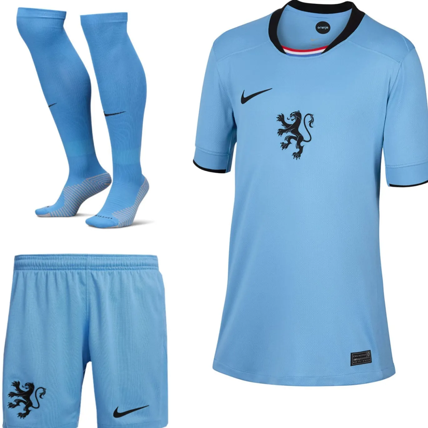 Nike Nederland Uittenue OranjeLeeuwinnen 2025-2027 Kids