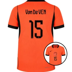 Nike Nederland Van De Ven 15 Thuisshirt Authentic 2026-2028 Kids