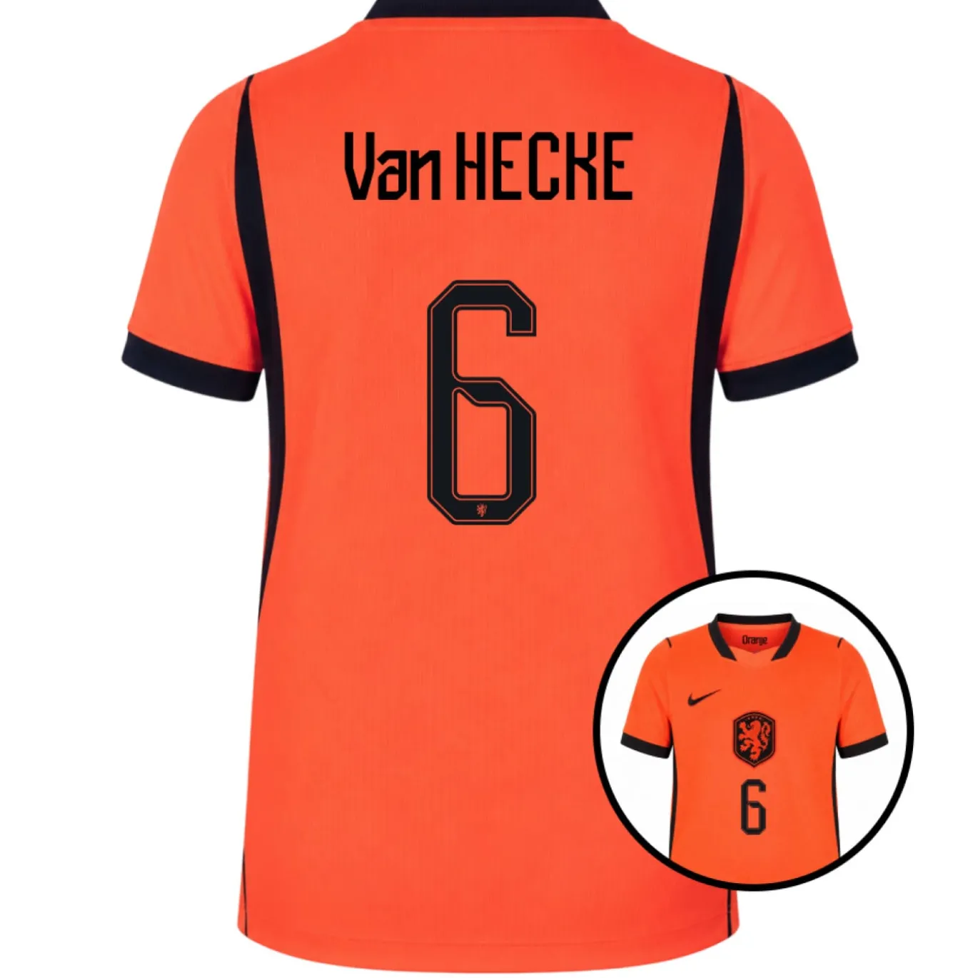 Nike Nederland Van Hecke 6 Thuisshirt 2026-2028 Kids