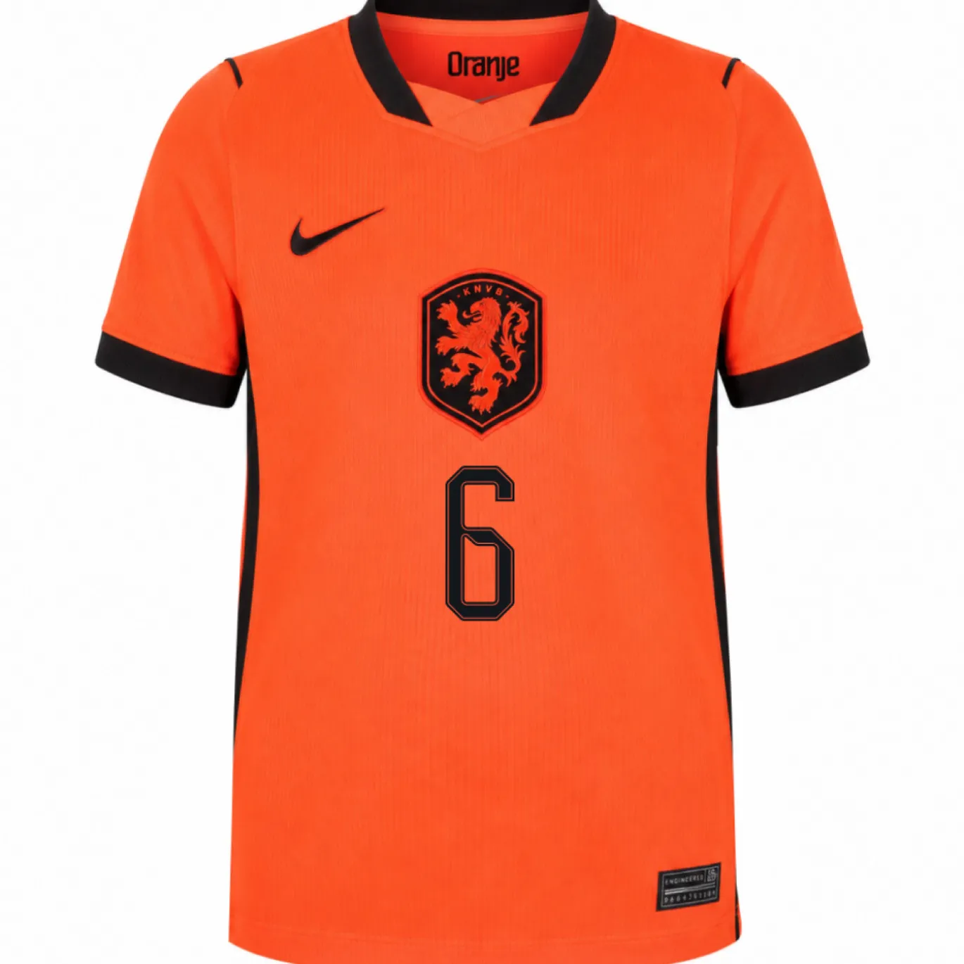 Nike Nederland Van Hecke 6 Thuisshirt 2026-2028 Kids