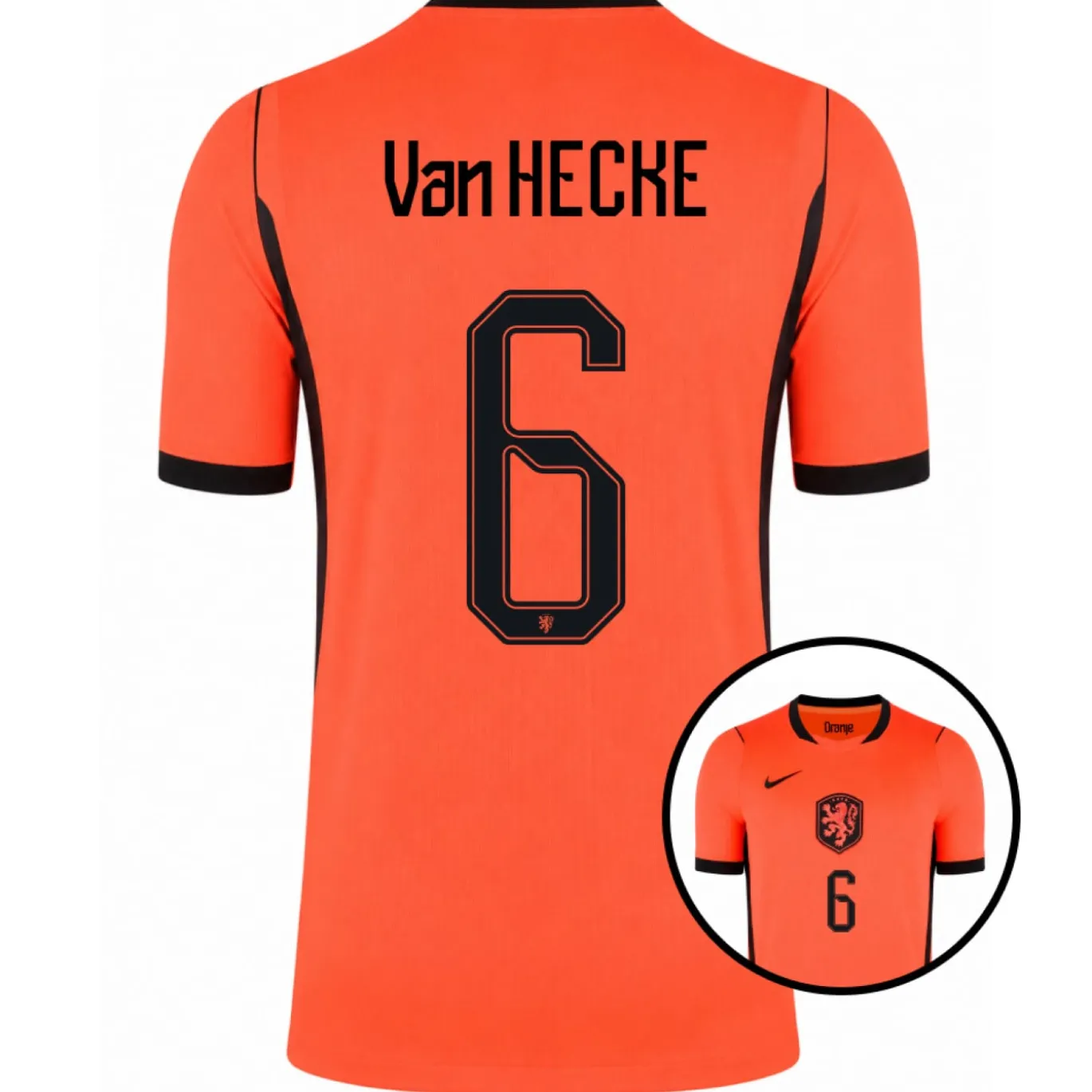 Nike Nederland Van Hecke 6 Thuisshirt 2026-2028