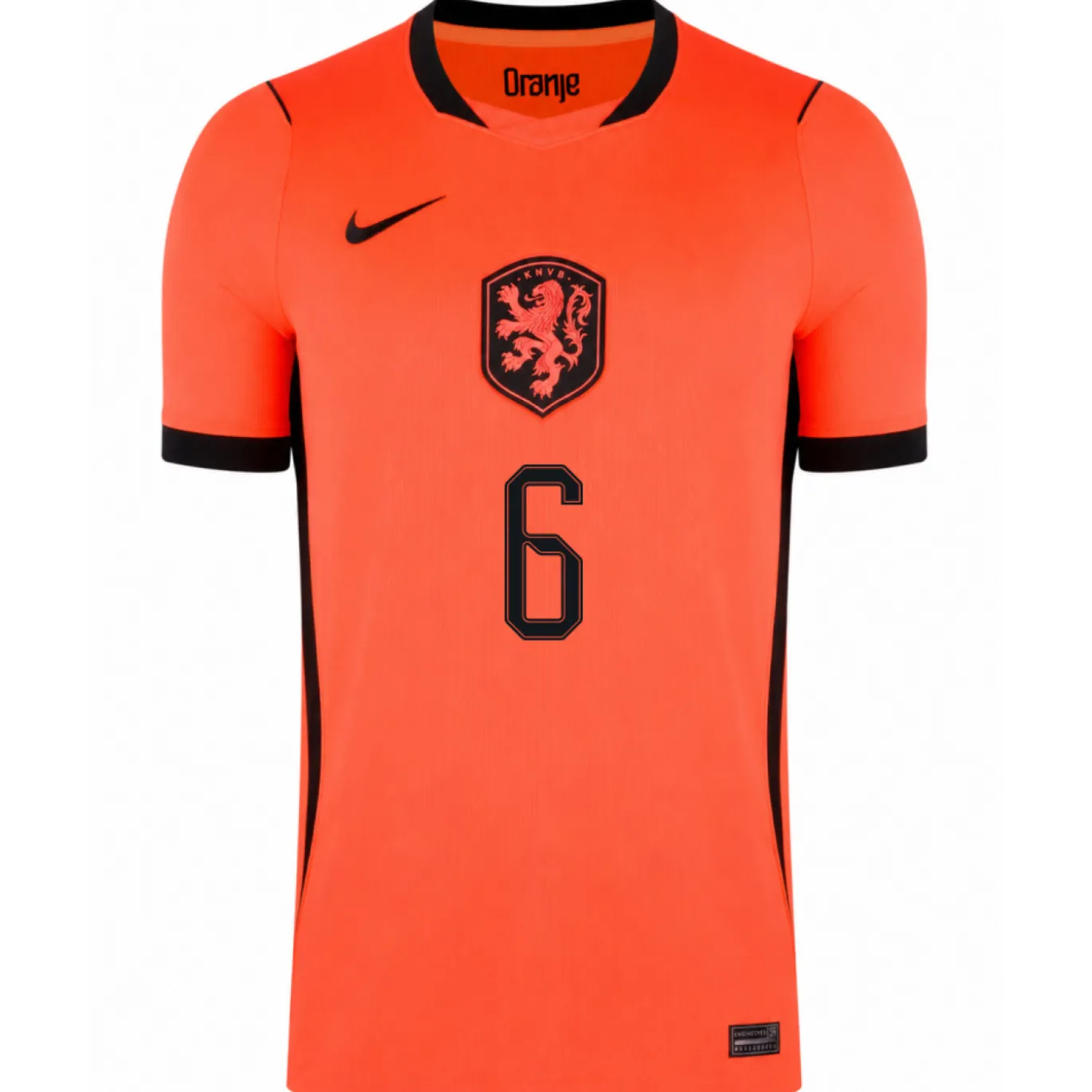 Nike Nederland Van Hecke 6 Thuisshirt 2026-2028