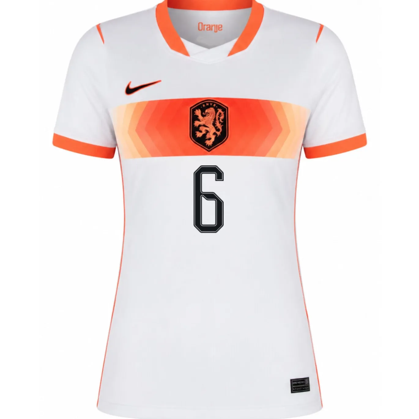 Nike Nederland Van Hecke 6 Uitshirt 2026-2028 Dames