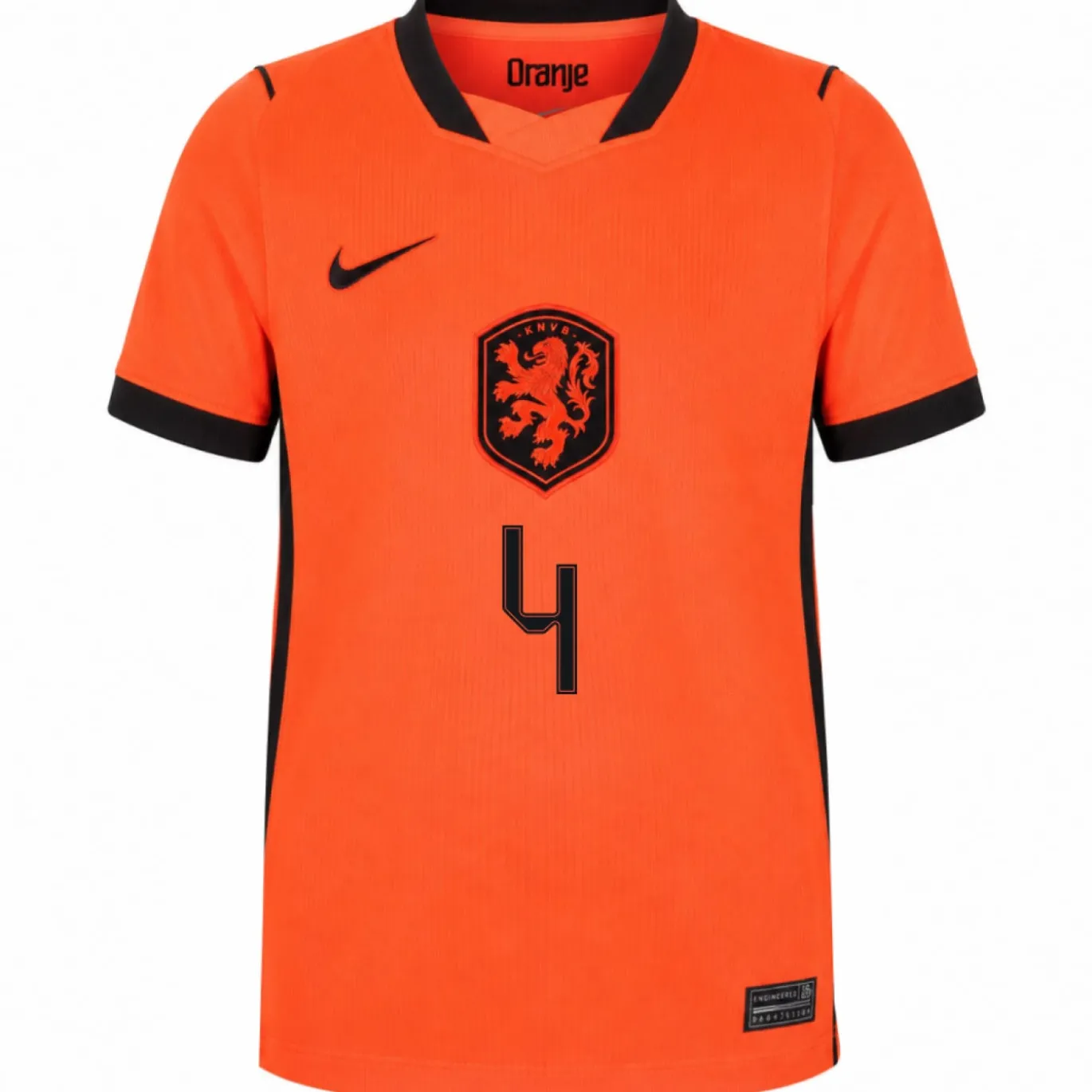 Nike Nederland Virgil 4 Thuisshirt 2026-2028 Kids