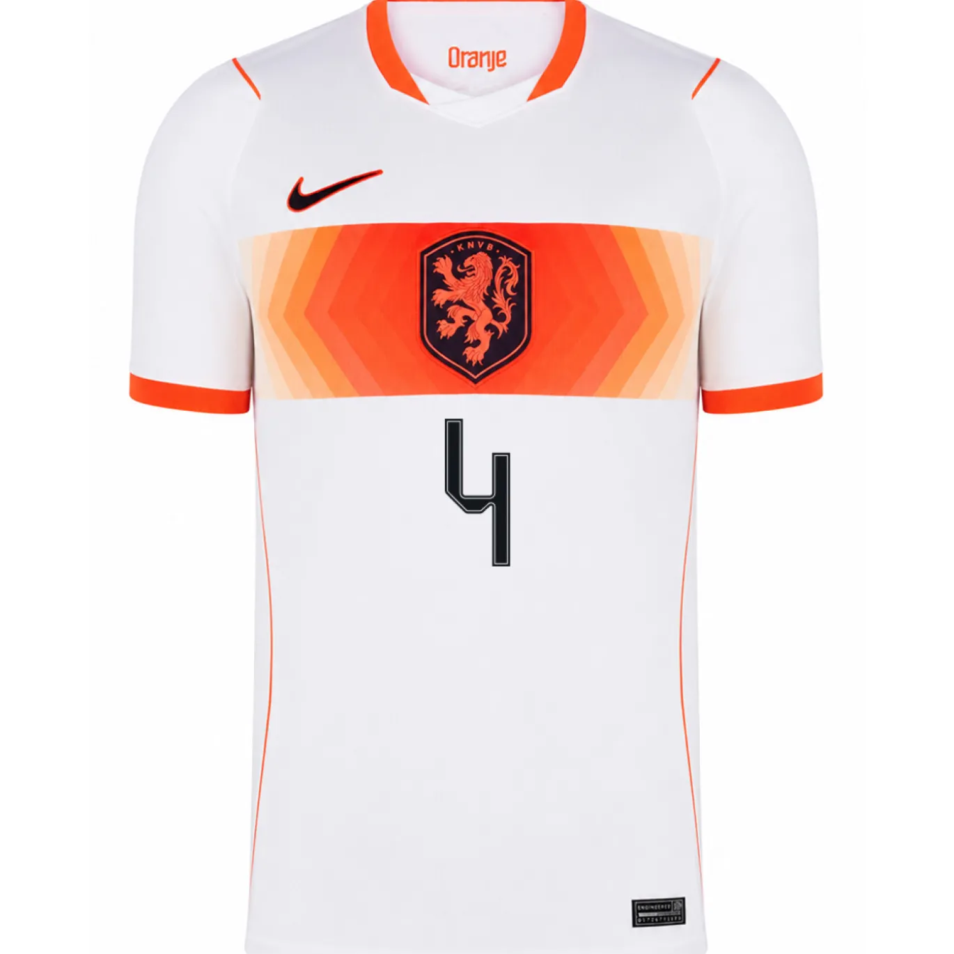 Nike Nederland Virgil 4 Uitshirt 2026-2028