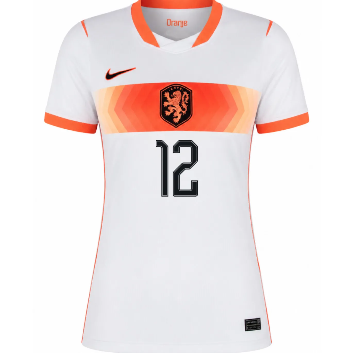 Nike Nederland Wieffer 12 Uitshirt 2026-2028 Dames
