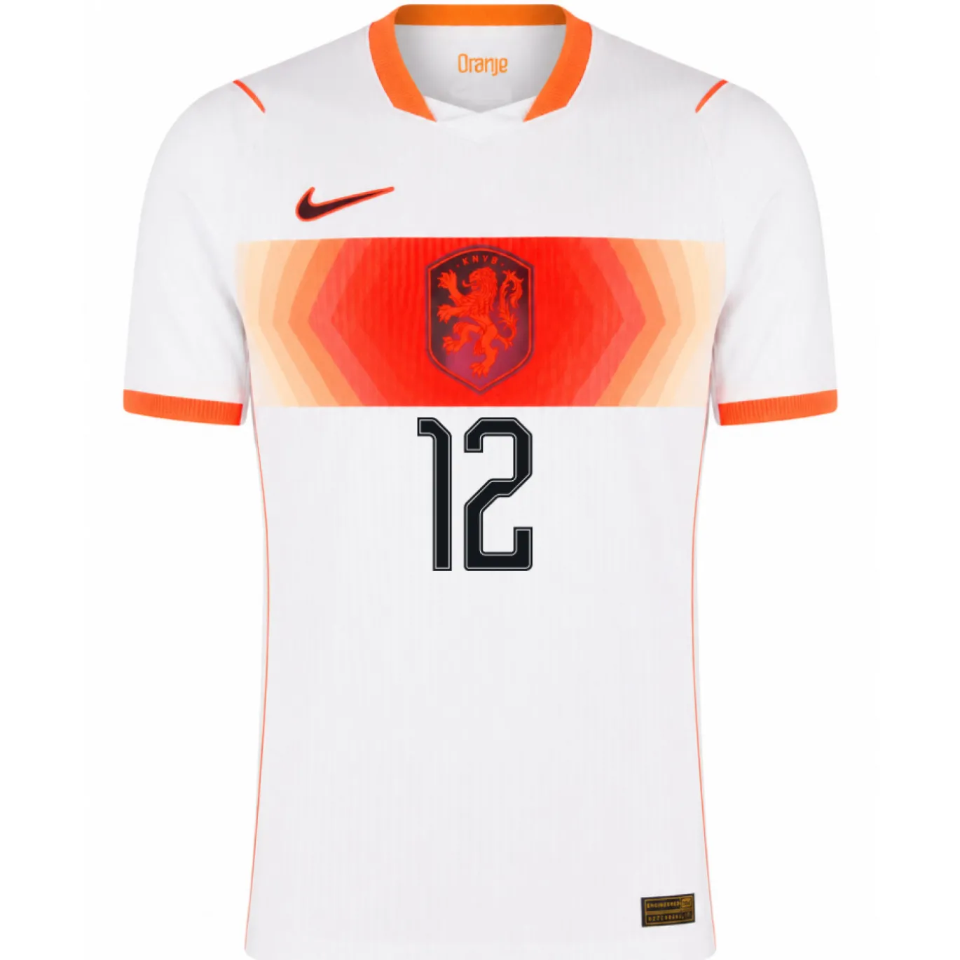 Nike Nederland Wieffer 12 Uitshirt Authentic 2026-2028