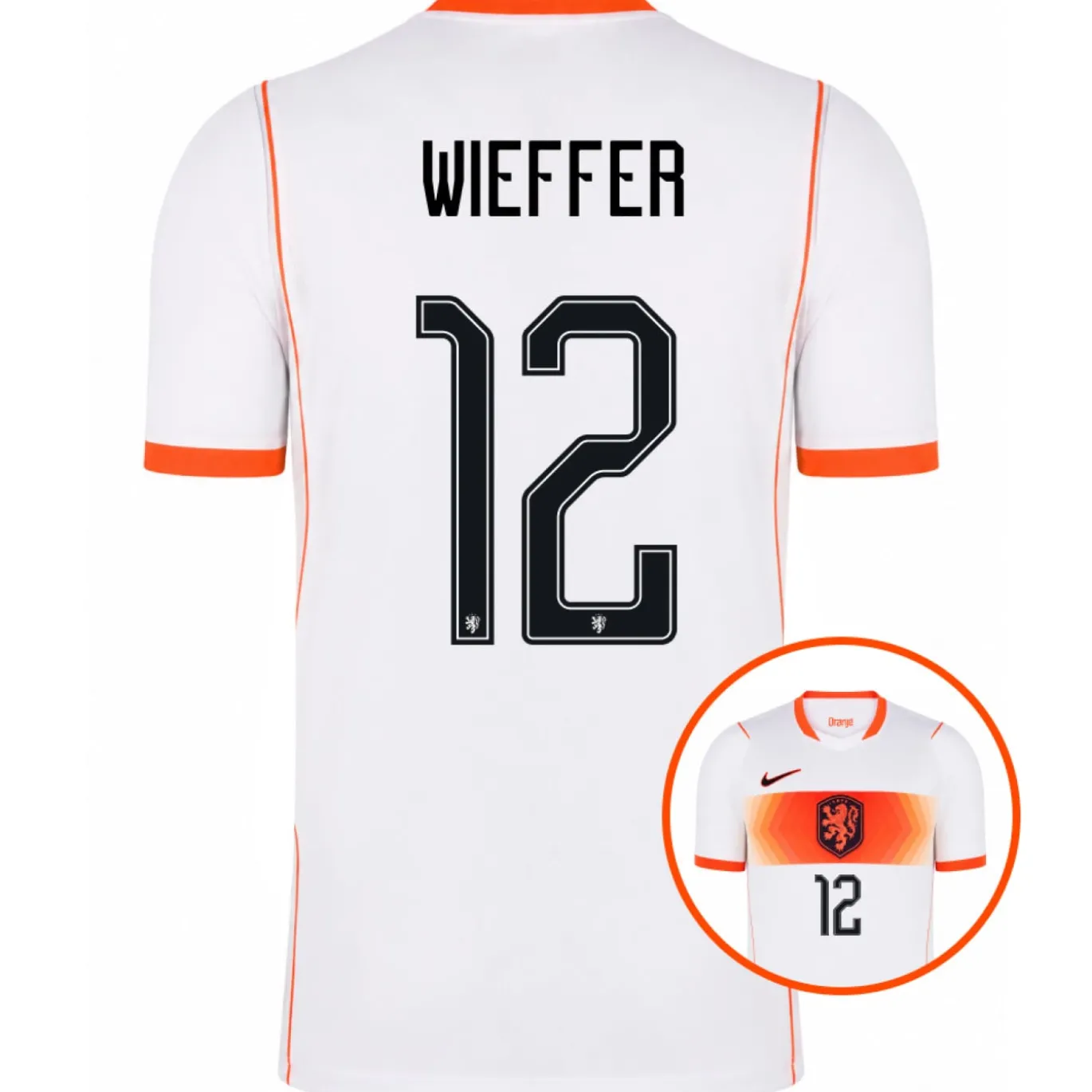 Nike Nederland Wieffer 12 Uitshirt 2026-2028