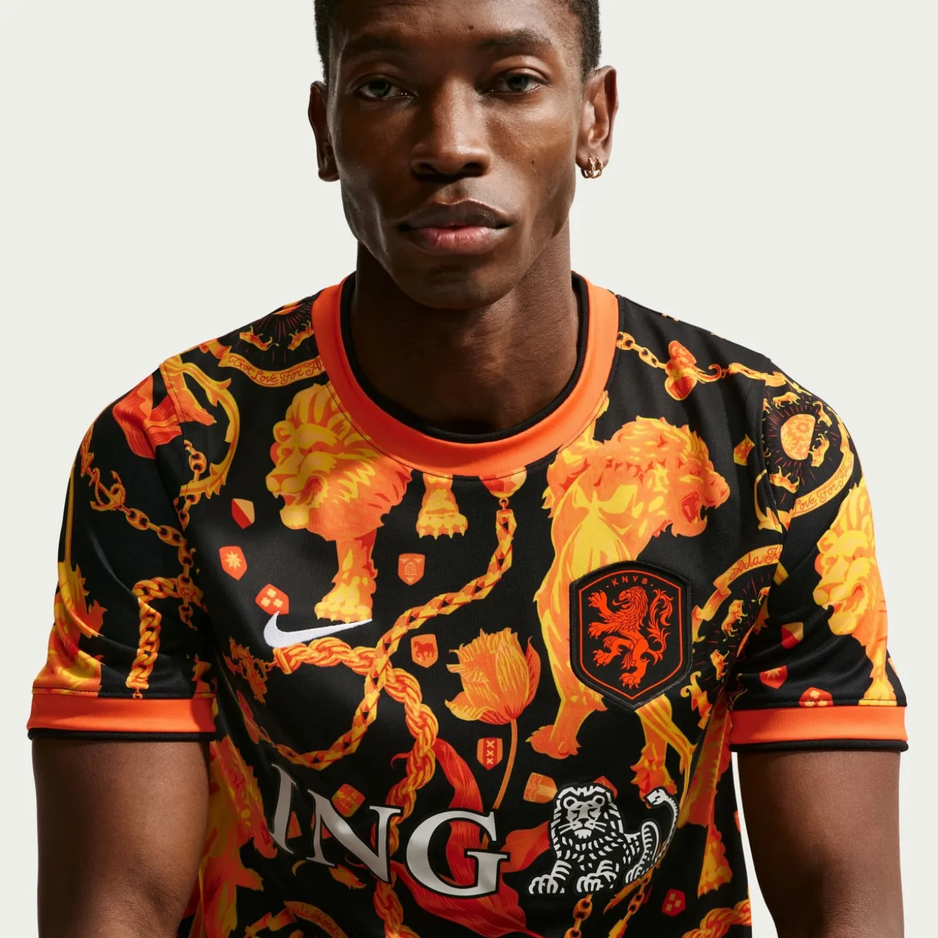 Nike Nederland x Patta Academy Pro Pre-Match Trainingsshirt 2026-2028