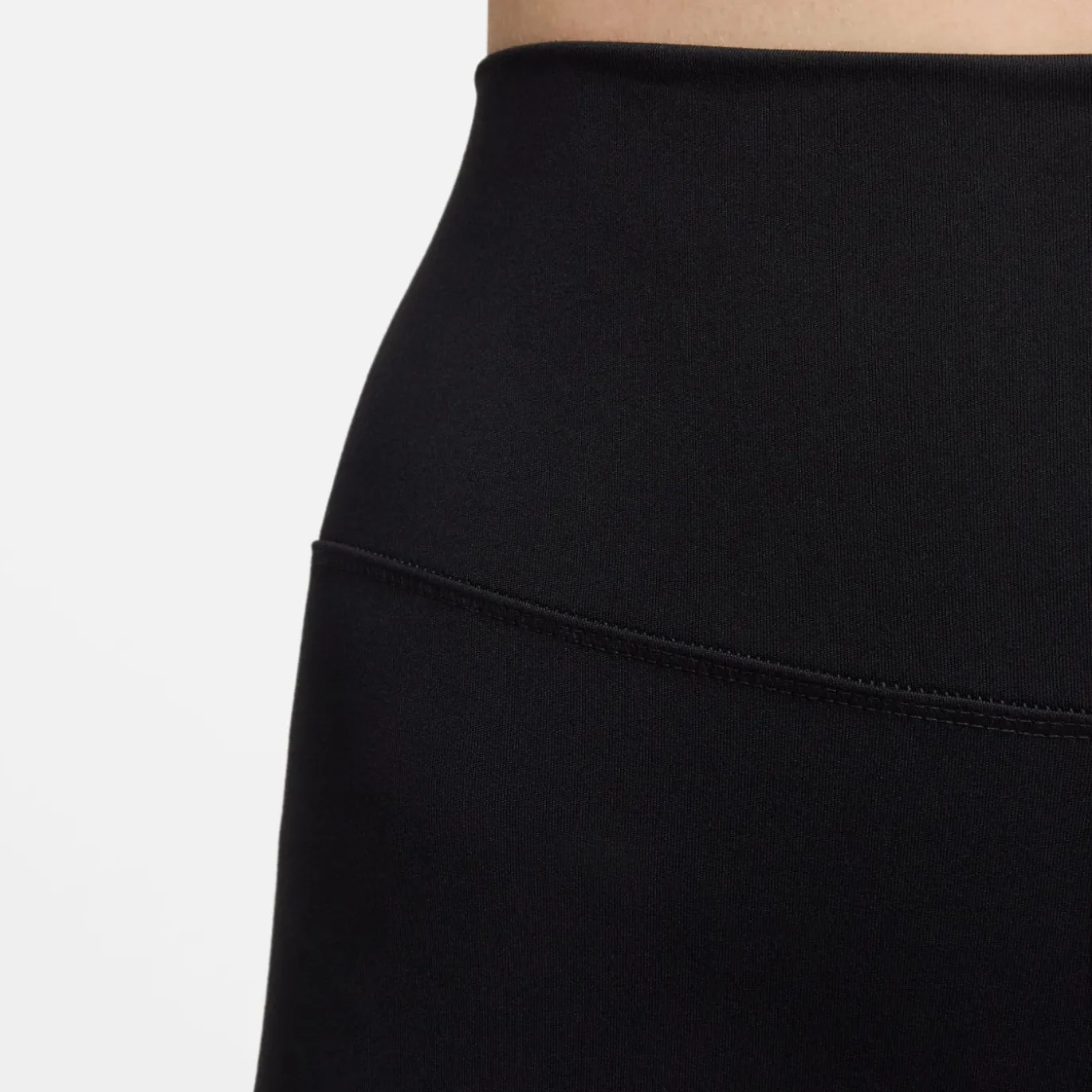 Nike One Short 8-Inch Dames Zwart Wit