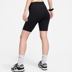 Nike One Short 8-Inch Dames Zwart Wit