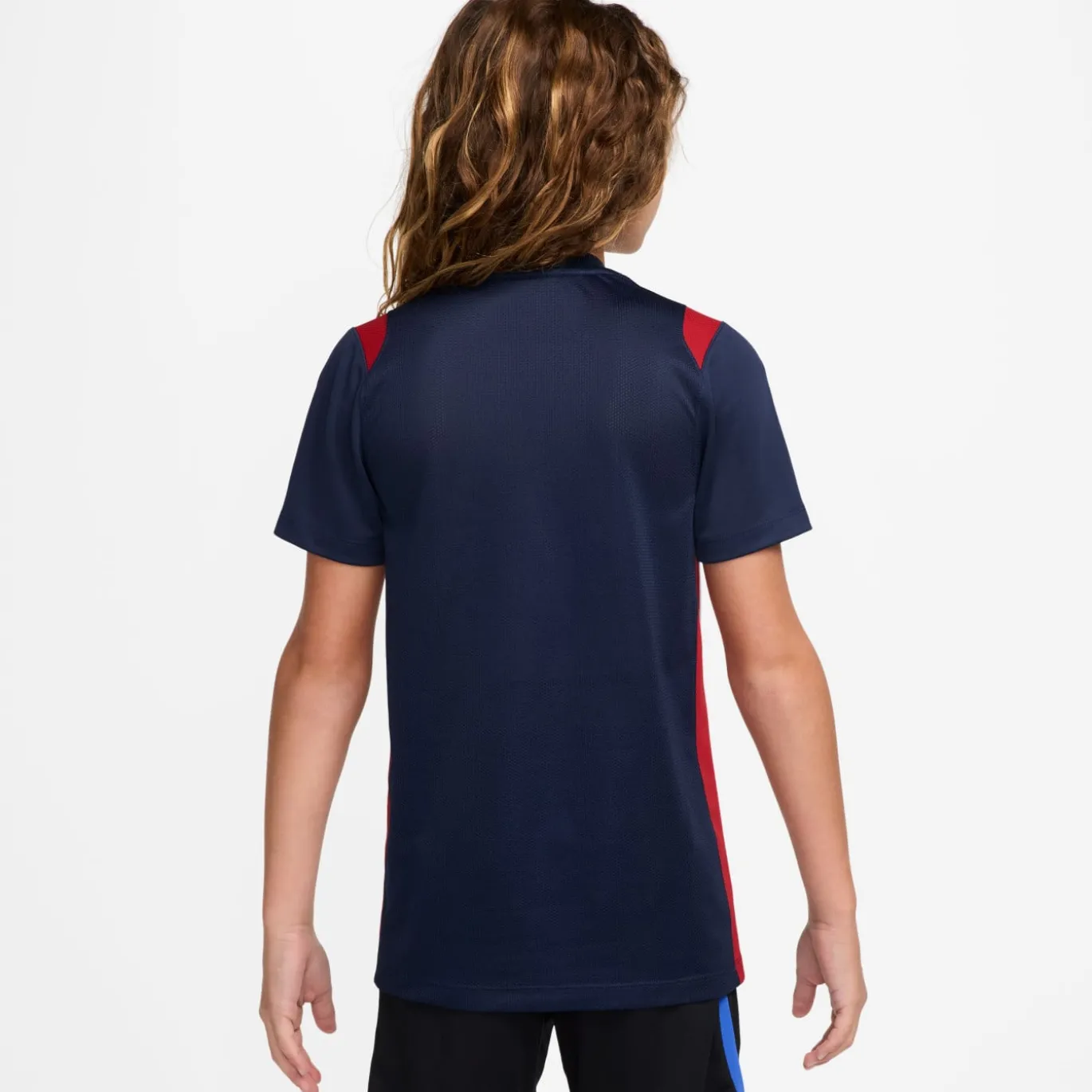 Nike Paris Saint-Germain Academy Pro Trainingsshirt 2026-2027 Kids Donkerblauw Rood Wit