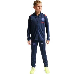 Nike Paris Saint-Germain Academy Pro Trainingspak 2026-2027 Kids Donkerblauw Rood Wit