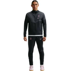 Nike Paris Saint-Germain City Side Trainingsjack 2026-2027 Zwart Donkergrijs