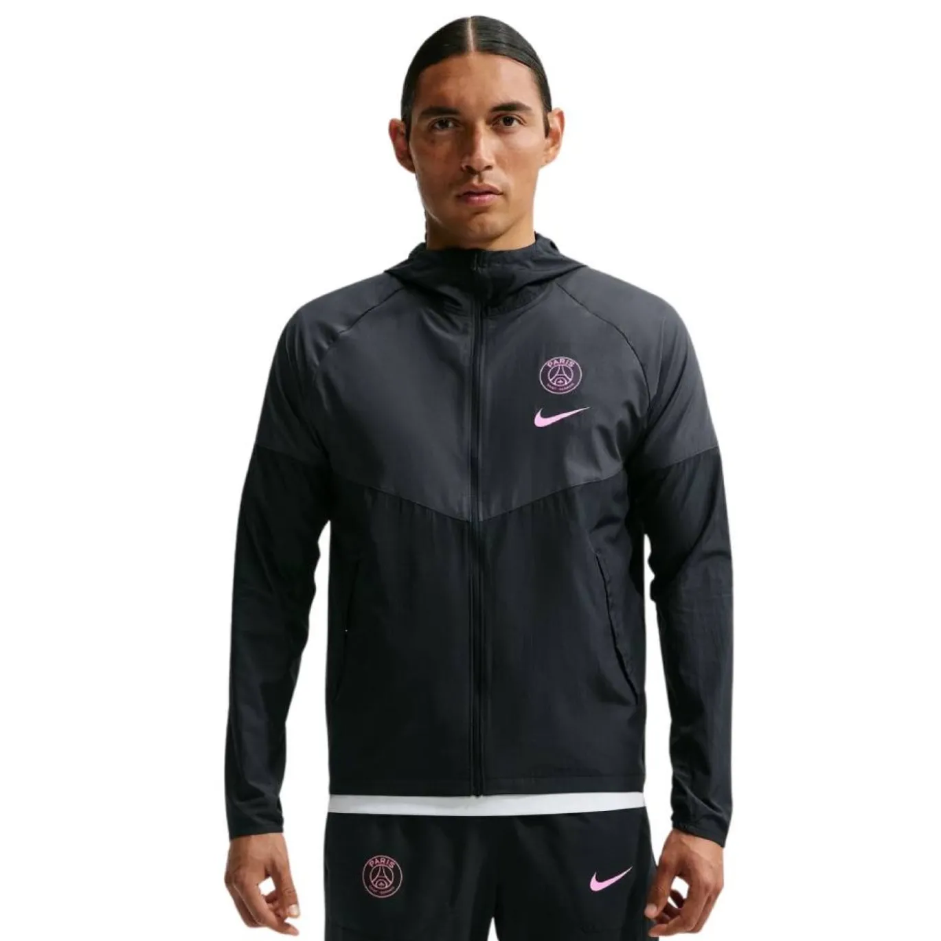 Nike Paris Saint-Germain City Side Trainingspak 2026-2027 Zwart Donkergrijs