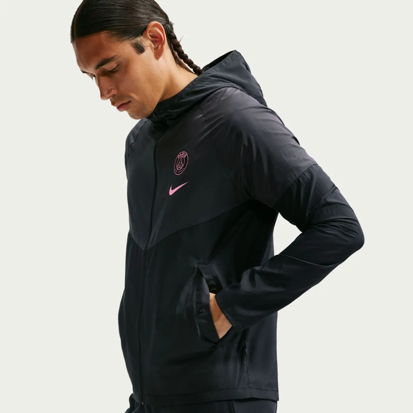 Nike Paris Saint-Germain City Side Trainingspak 2026-2027 Zwart Donkergrijs