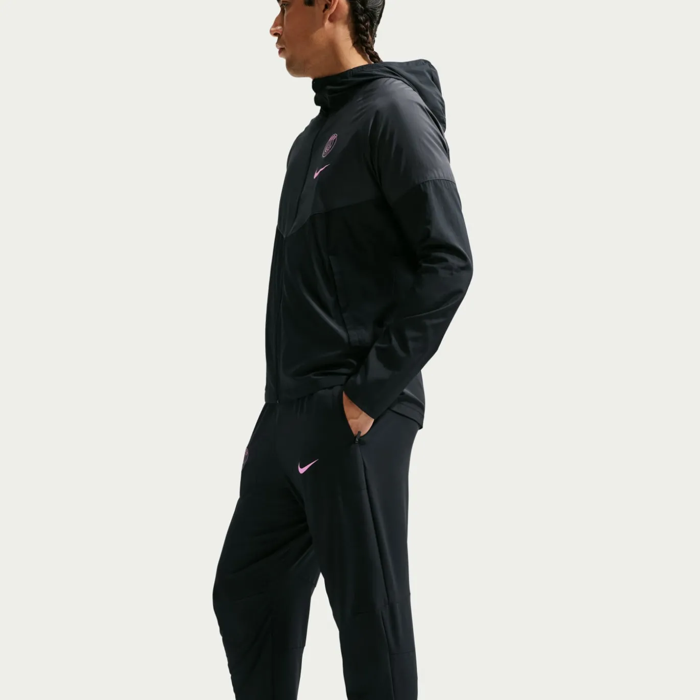 Nike Paris Saint-Germain City Side Trainingspak 2026-2027 Zwart Donkergrijs