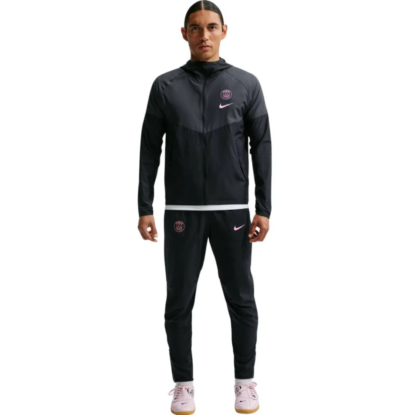Nike Paris Saint-Germain City Side Trainingspak 2026-2027 Zwart Donkergrijs