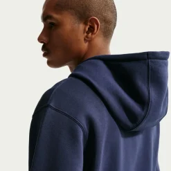 Nike Paris Saint-Germain Club Sportswear Hoodie 2026-2027 Donkerblauw Wit