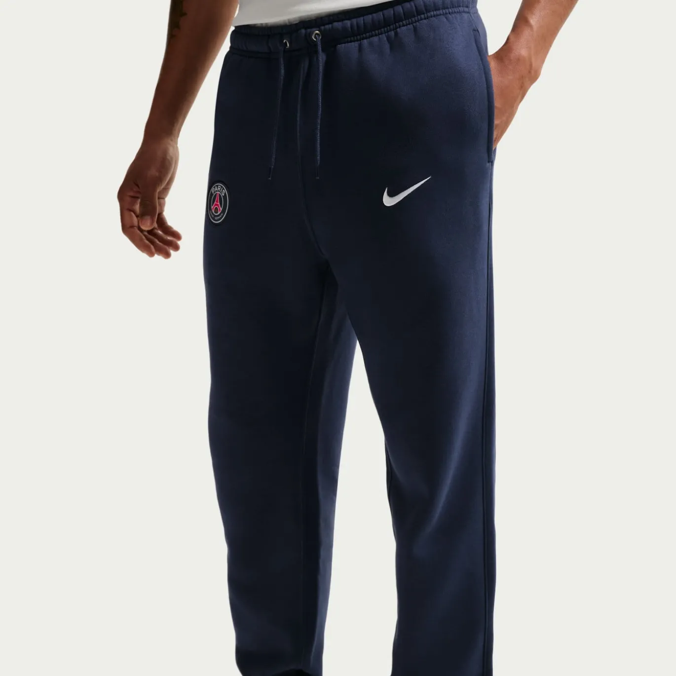 Nike Paris Saint-Germain Club Sportswear Joggingbroek 2026-2027 Donkerblauw Wit