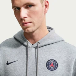 Nike Paris Saint-Germain Club Sportswear Trainingspak Hooded 2026-2027 Grijs Zwart Donkerblauw