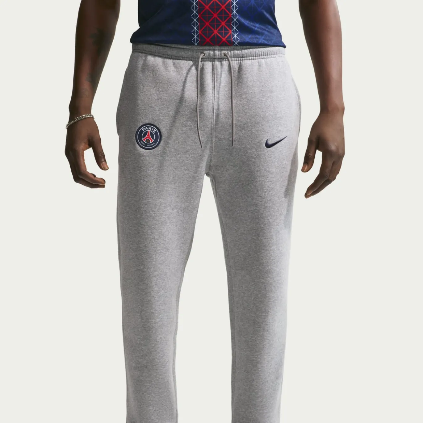 Nike Paris Saint-Germain Club Sportswear Trainingspak Hooded 2026-2027 Grijs Zwart Donkerblauw
