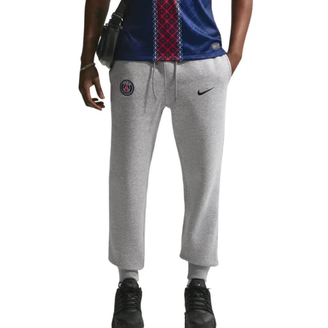 Nike Paris Saint-Germain Club Sportswear Trainingspak Hooded 2026-2027 Grijs Zwart Donkerblauw